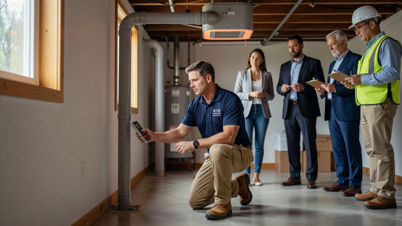 Radon Mitigation professional Waterford Township