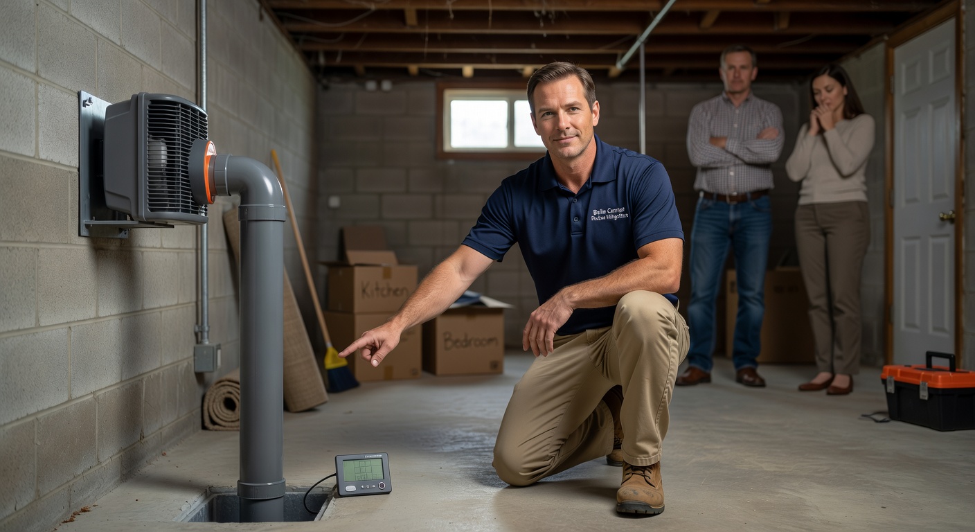 Radon Mitigation Belle Center OH | Licensed RC202 Pros