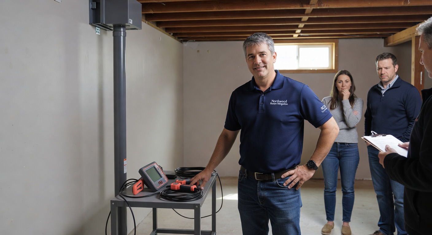 Radon Mitigation Northwood OH | Licensed RC202 Pros