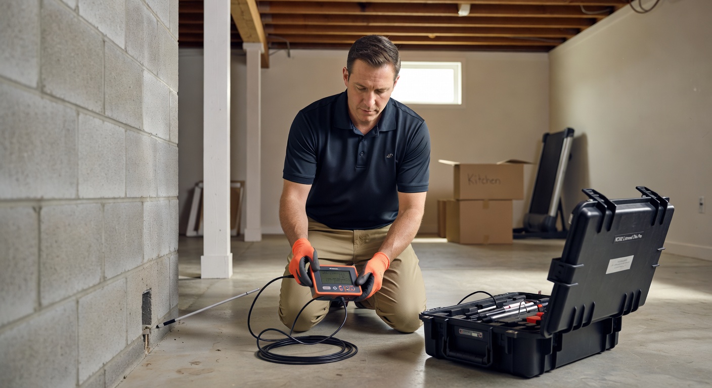 radon technician testing equipment professional Ohio