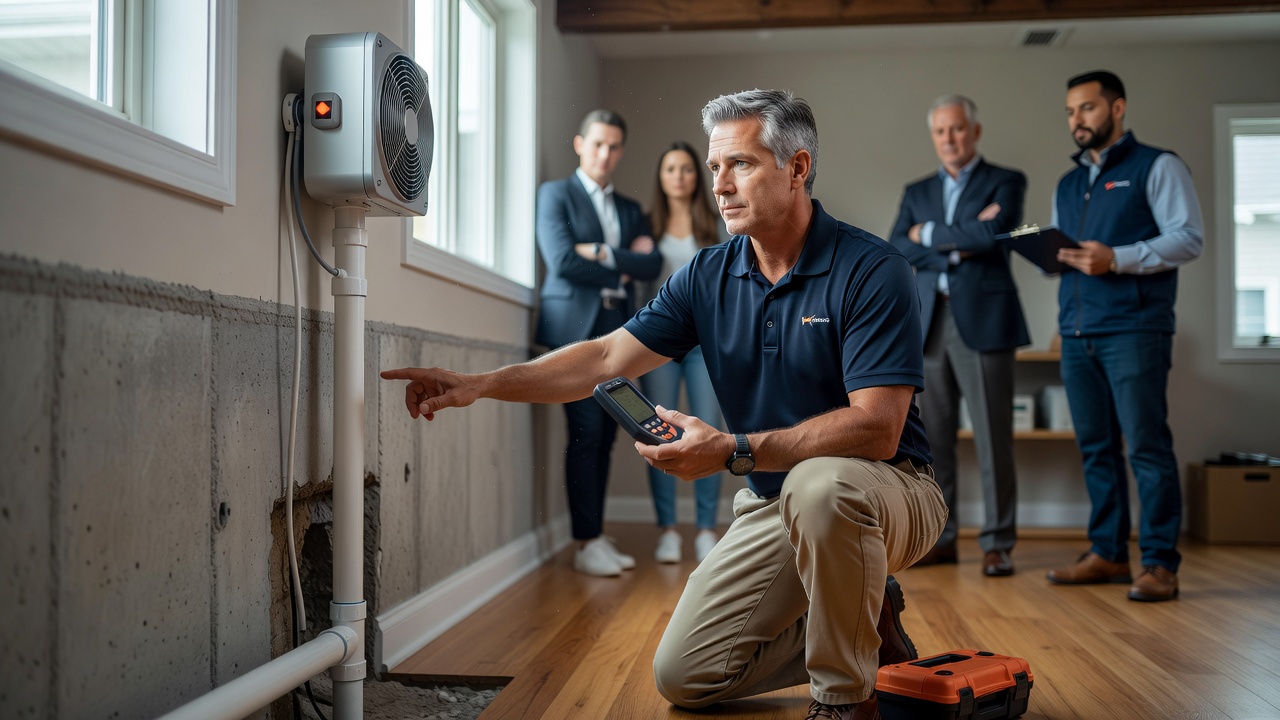 Radon Mitigation expert consultation