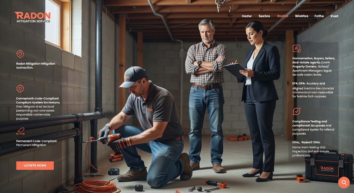 Radon Mitigation Nottingham OH | Licensed RC202 Pros