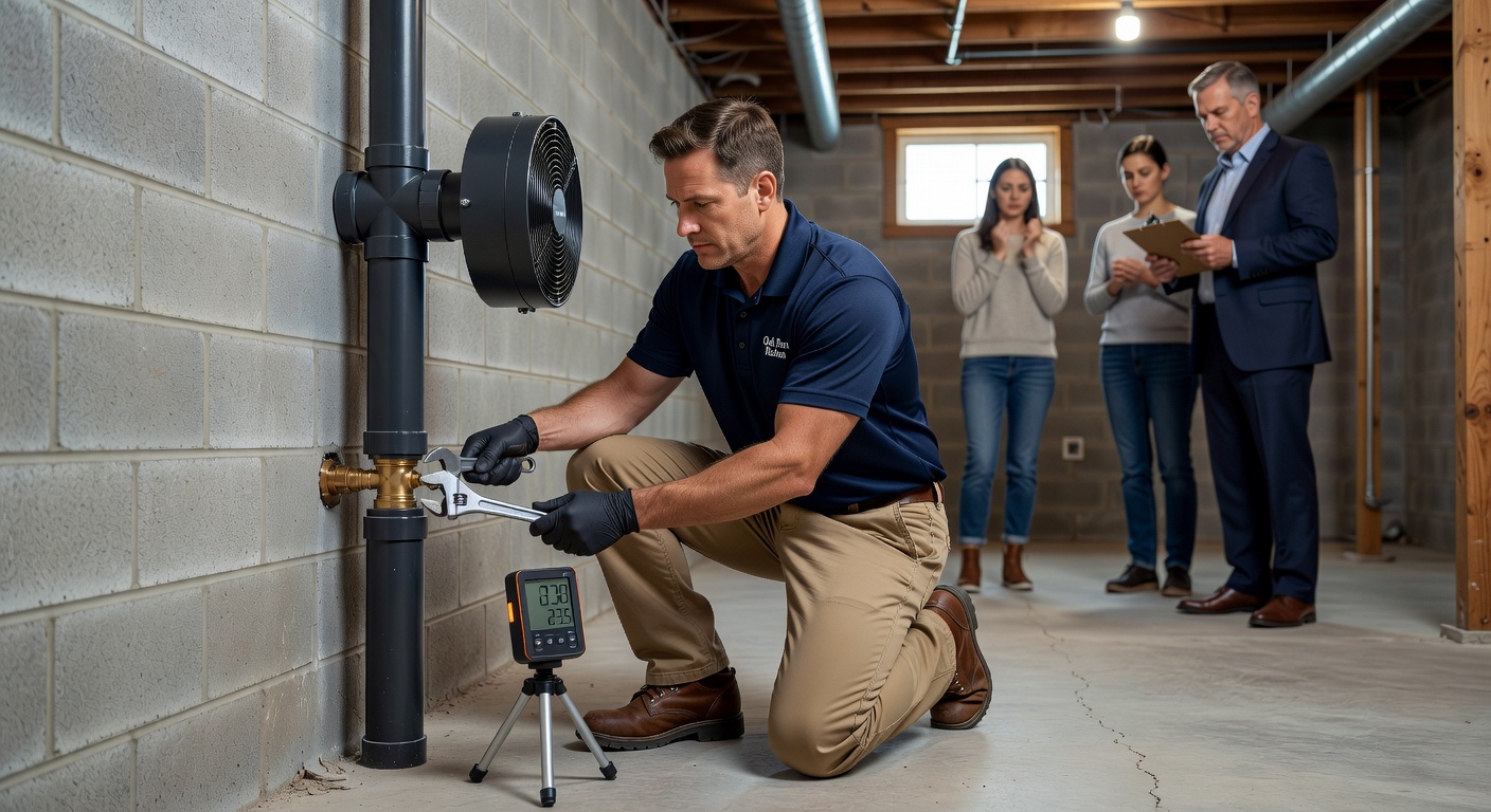 Radon Mitigation professional Oak Run Radon