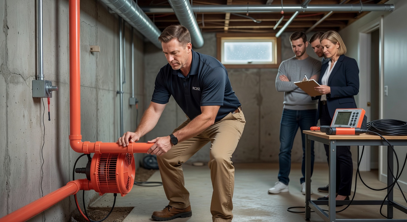 Radon Mitigation professional Oberlin