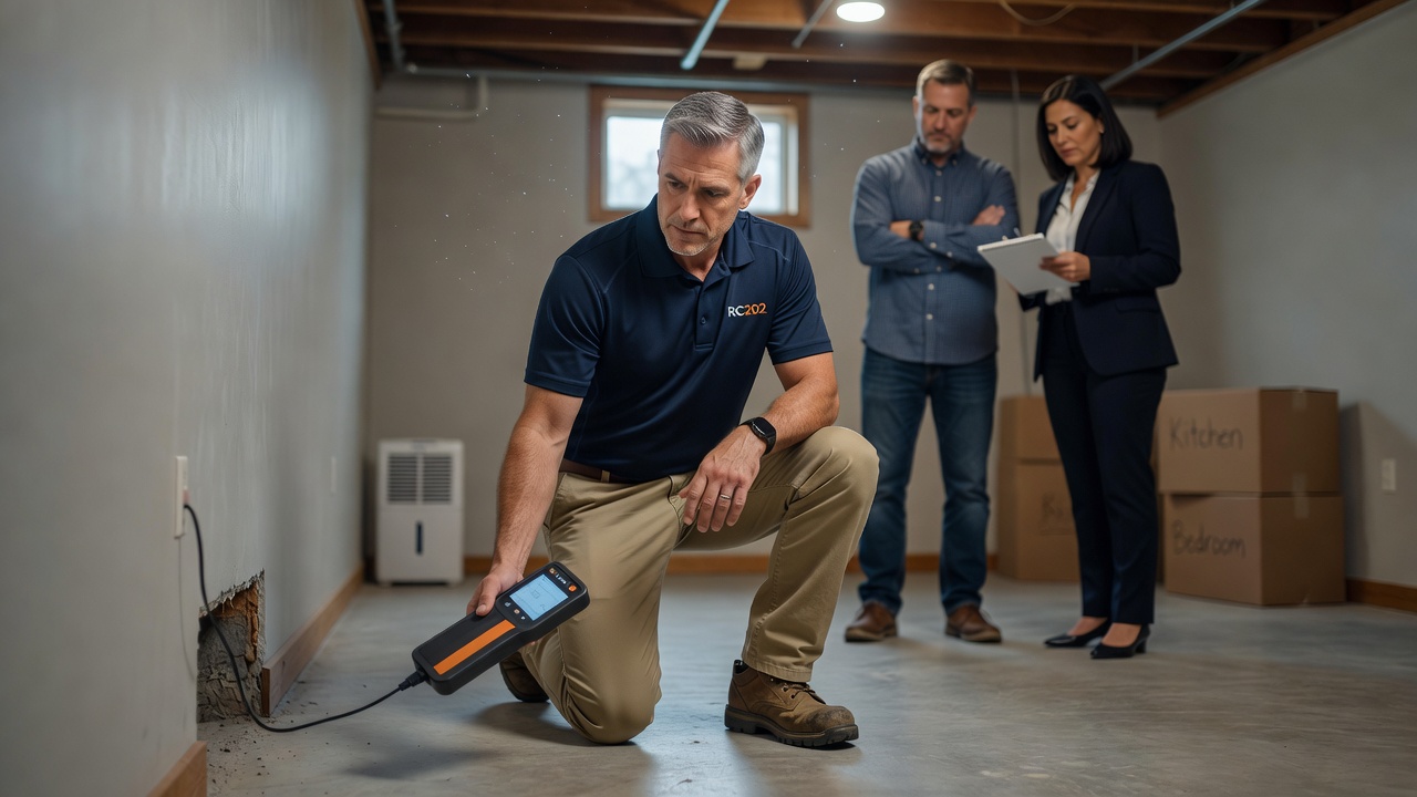 radon testing monitor professional inspection Ohio home