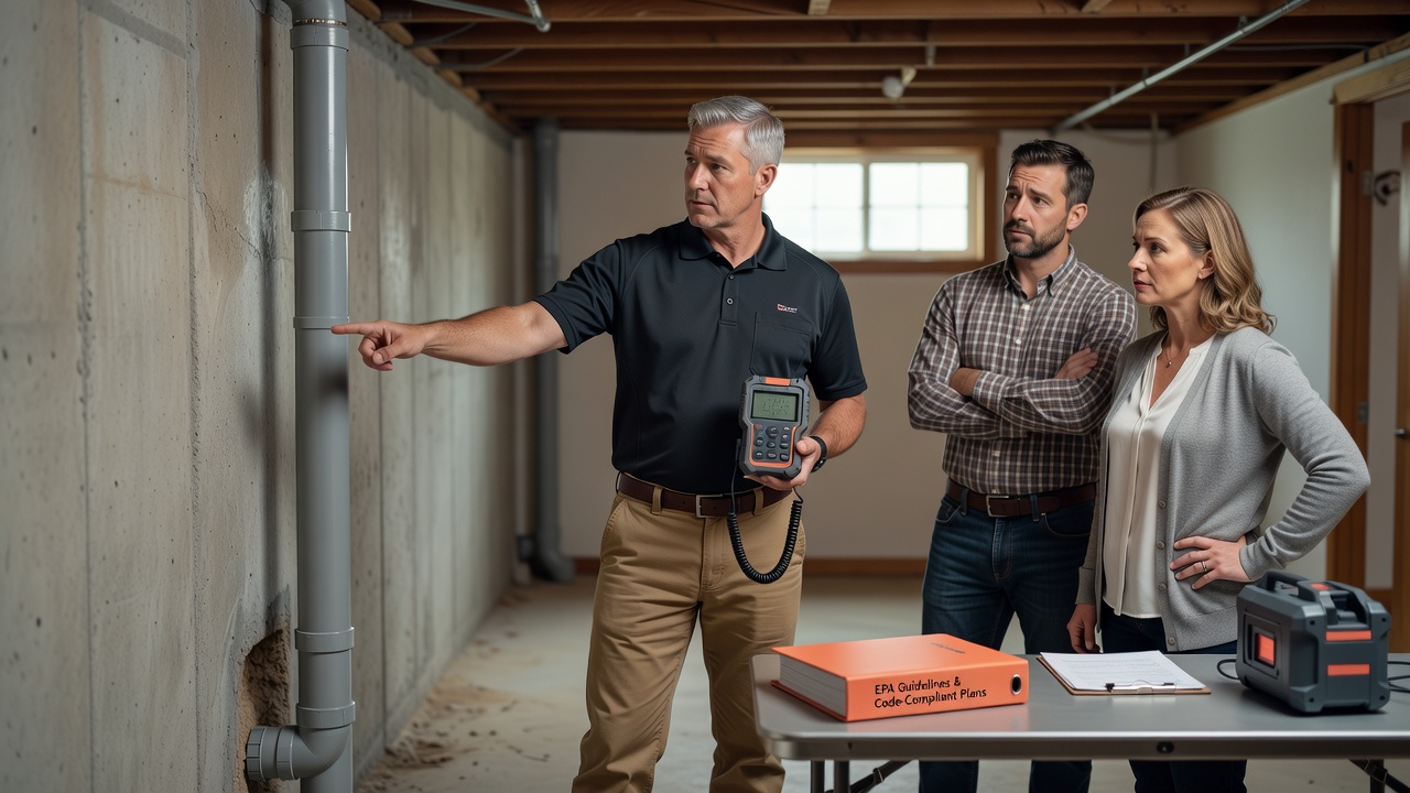 Radon Mitigation expert consultation