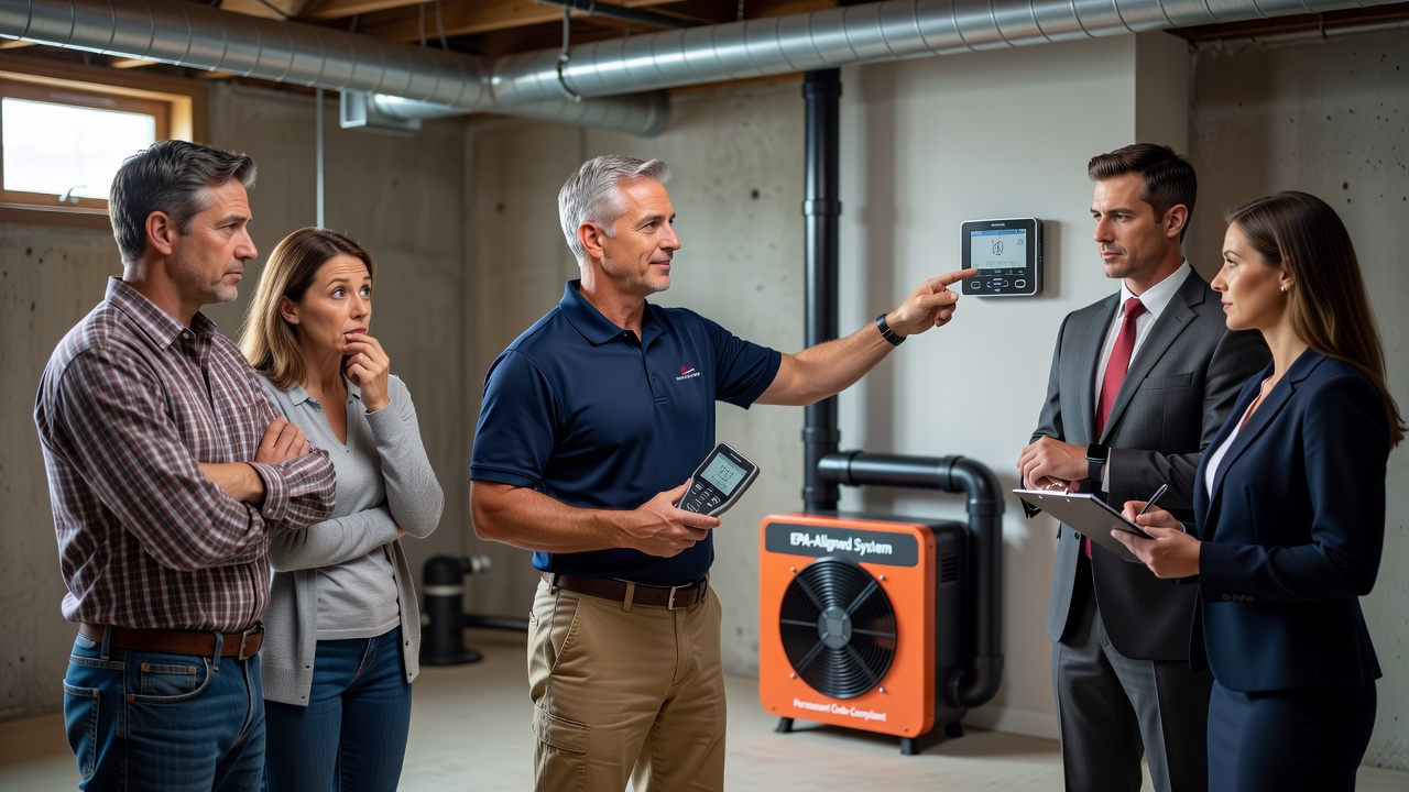 Radon Mitigation expert consultation