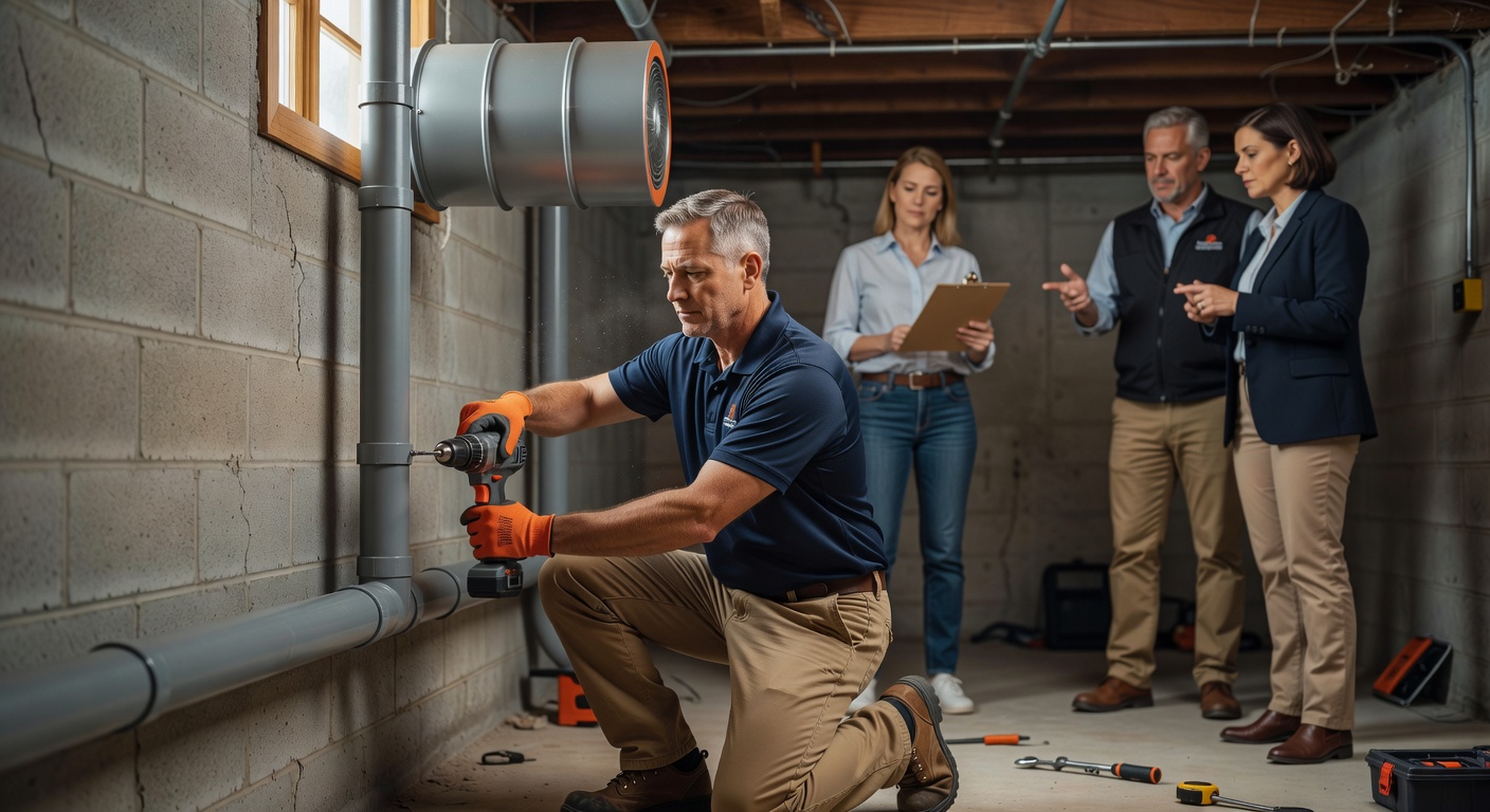 Radon Mitigation professional Highland Hills