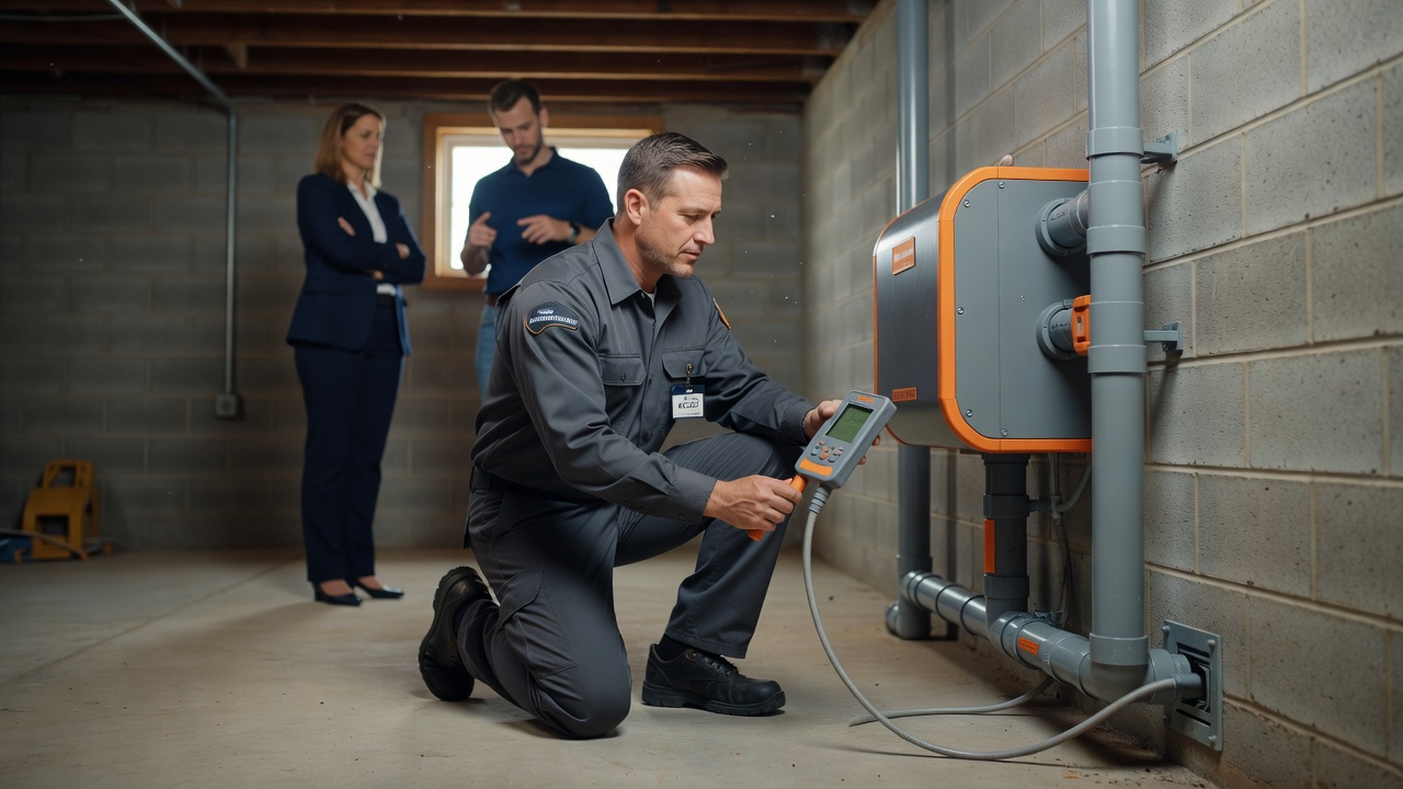 licensed radon mitigation technician Ohio home inspection