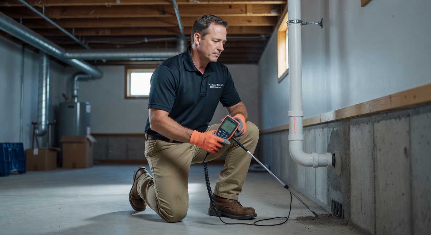 licensed radon mitigation technician Ohio home inspection