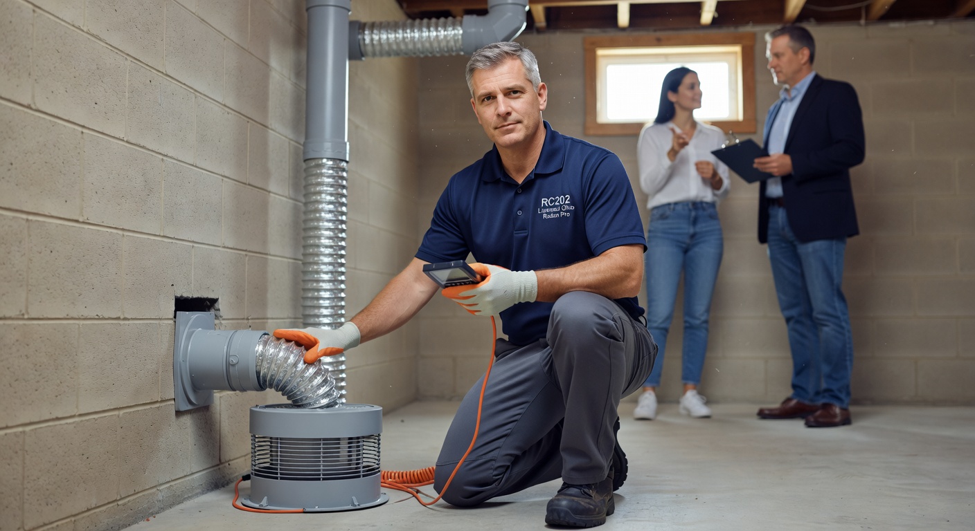 Radon Mitigation West Manchester OH | Licensed RC202 Pros