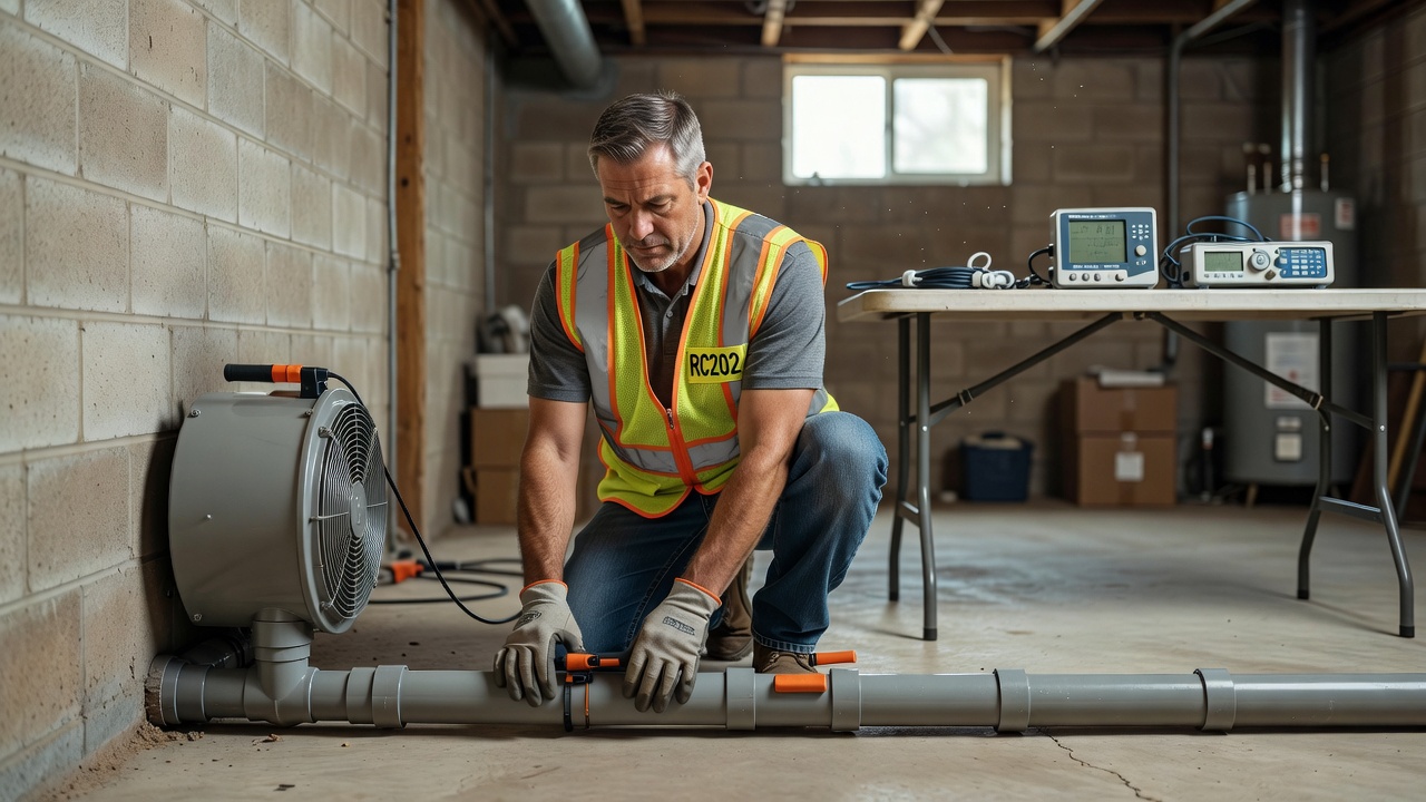Radon Mitigation Orrville OH | Licensed RC202 Pros