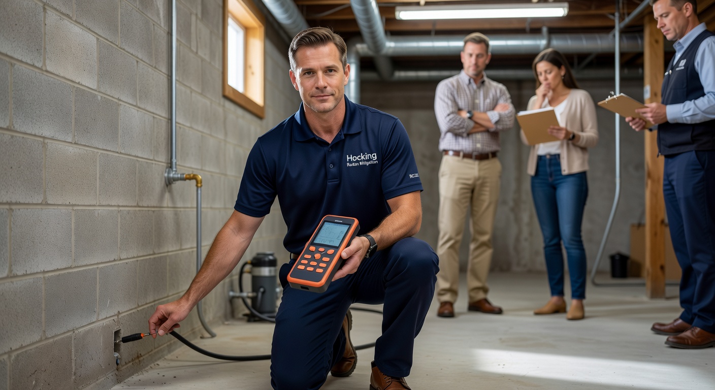 Radon Mitigation Hocking OH | Licensed RC202 Pros