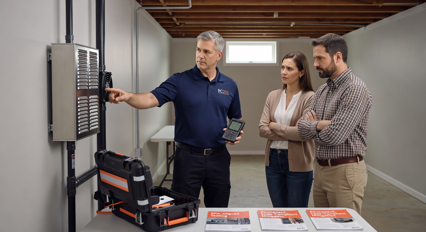 Radon Mitigation expert consultation