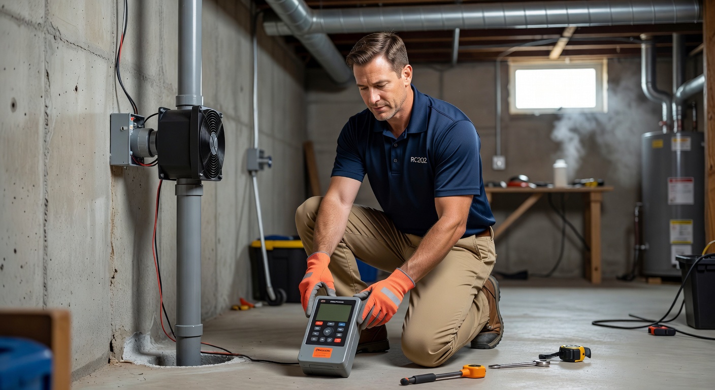 licensed radon mitigation technician Ohio home inspection