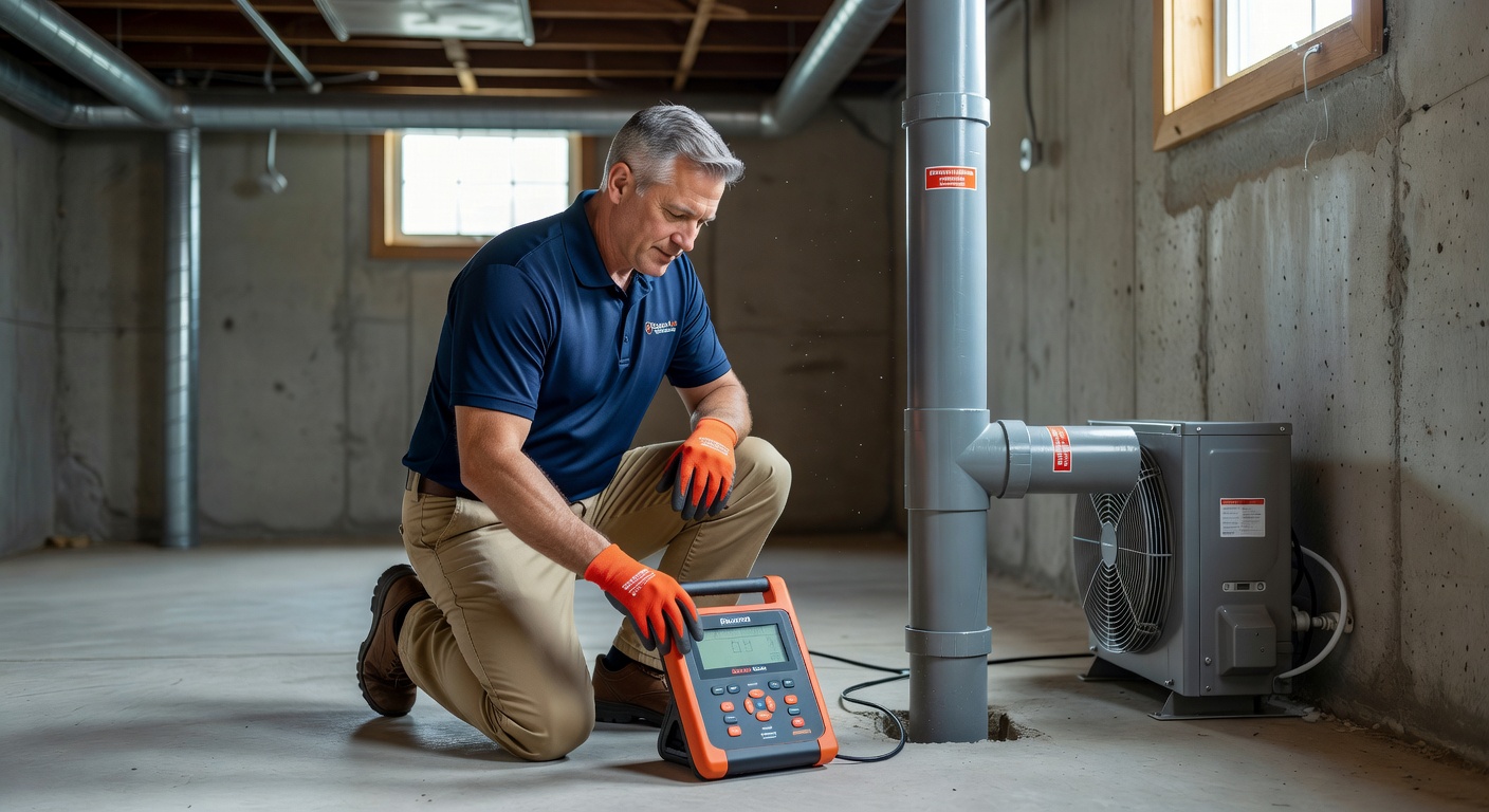 Radon Mitigation professional Osgood Radon