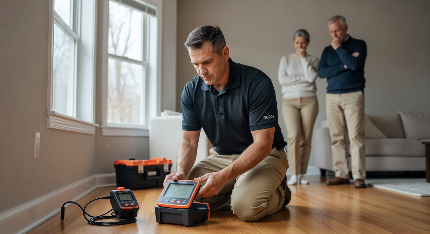 radon testing professional Holland Ohio home