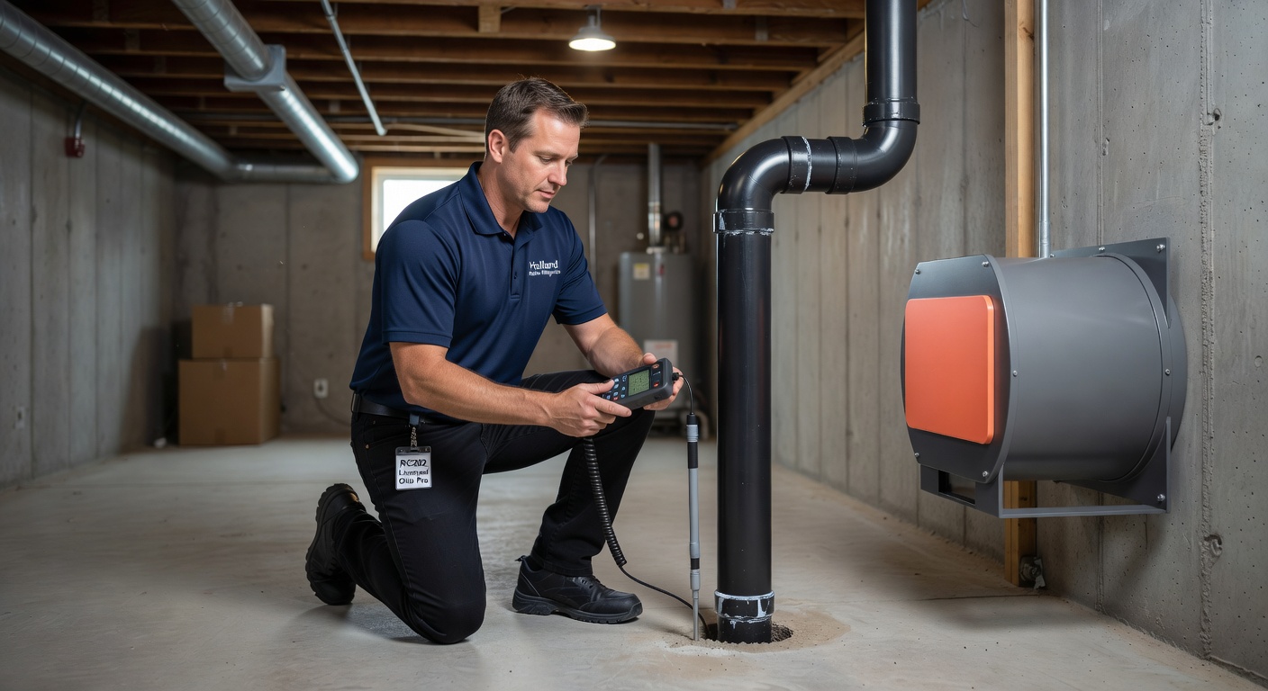Radon Mitigation Holland OH | Licensed RC202 | Radon Eliminator