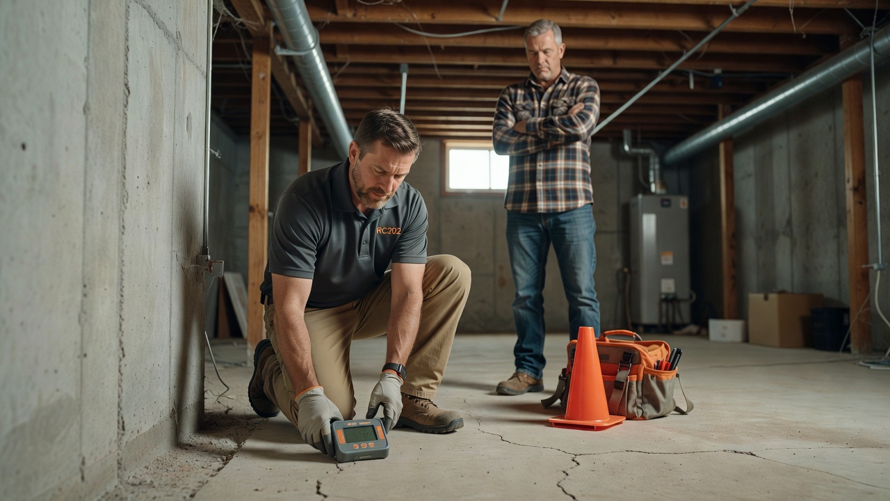radon test kit basement inspection Ohio