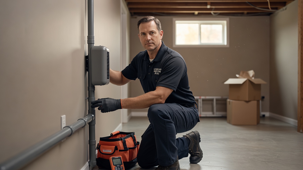radon mitigation technician licensed professional Ohio home