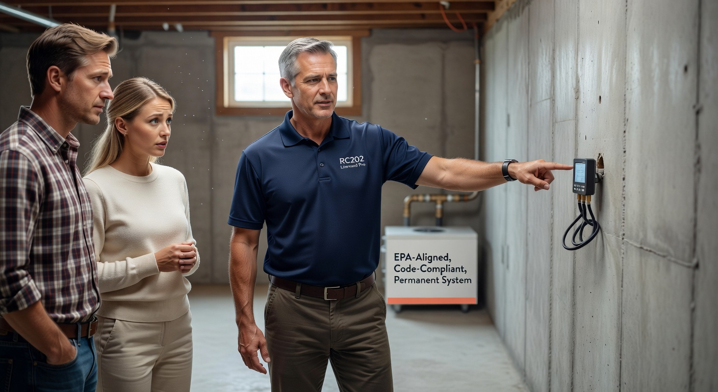 Radon Mitigation expert consultation