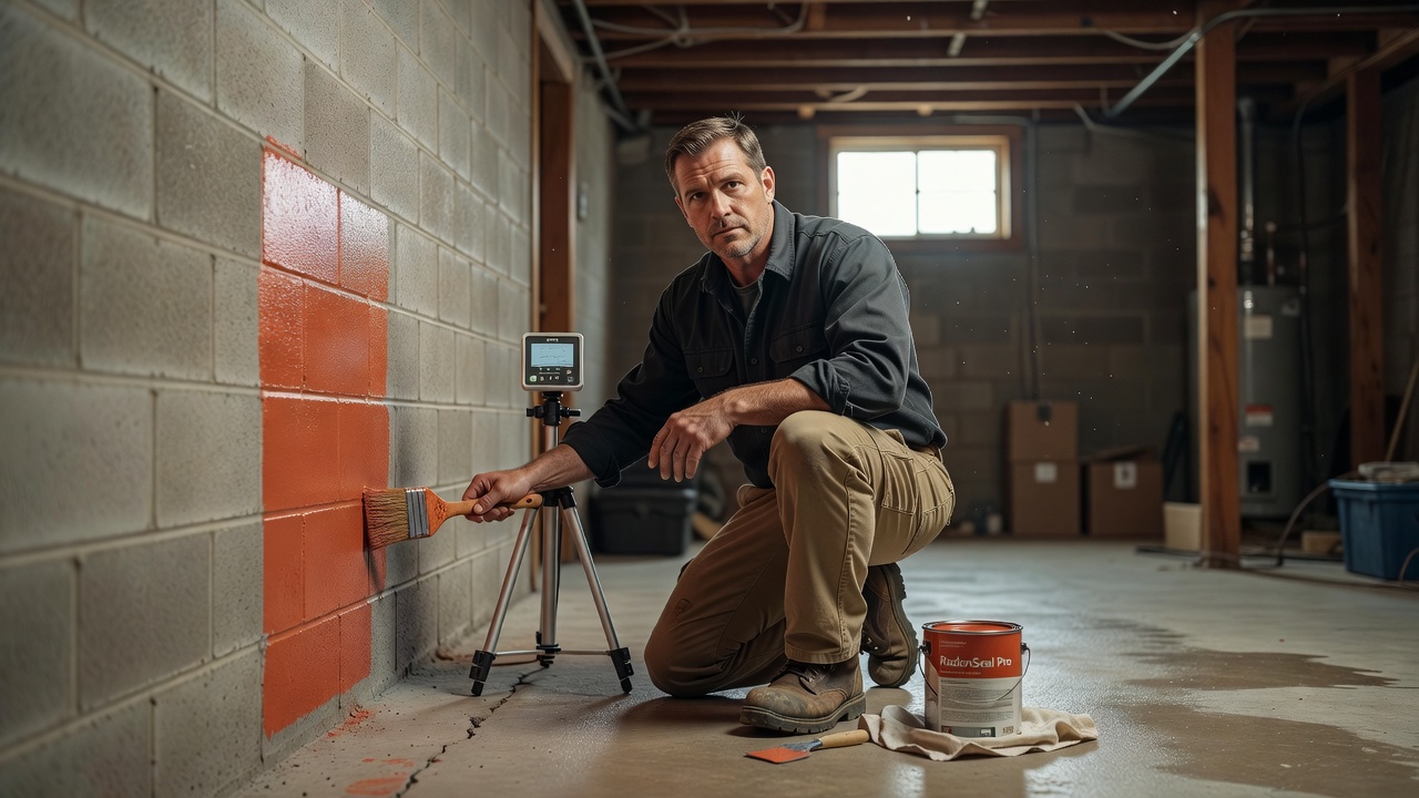 Radon Mitigation Paint OH | Licensed RC202 Pros