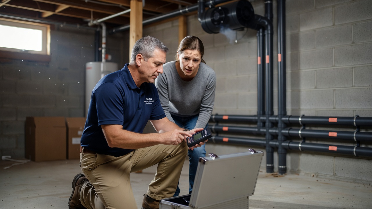 licensed radon technician Ohio homeowner consultation