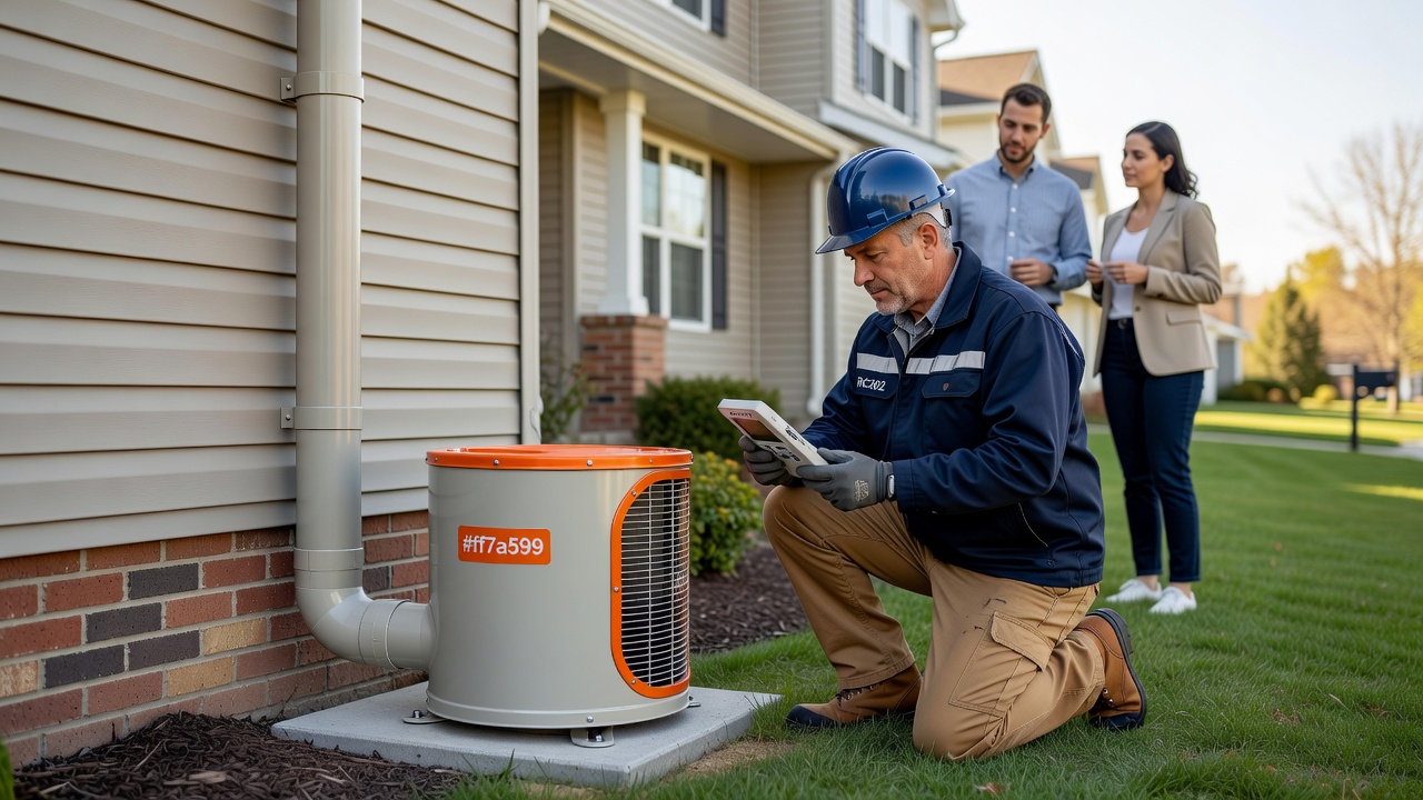 radon mitigation fan exterior pipe house Ohio