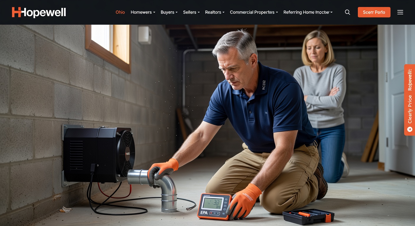 Radon Mitigation Hopewell OH | Licensed RC202 Pros