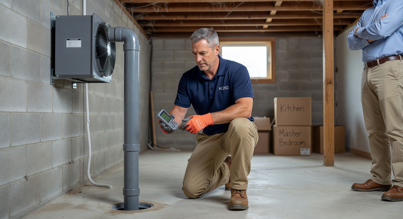 Radon Mitigation Blue Ash OH | Licensed RC202 Pros