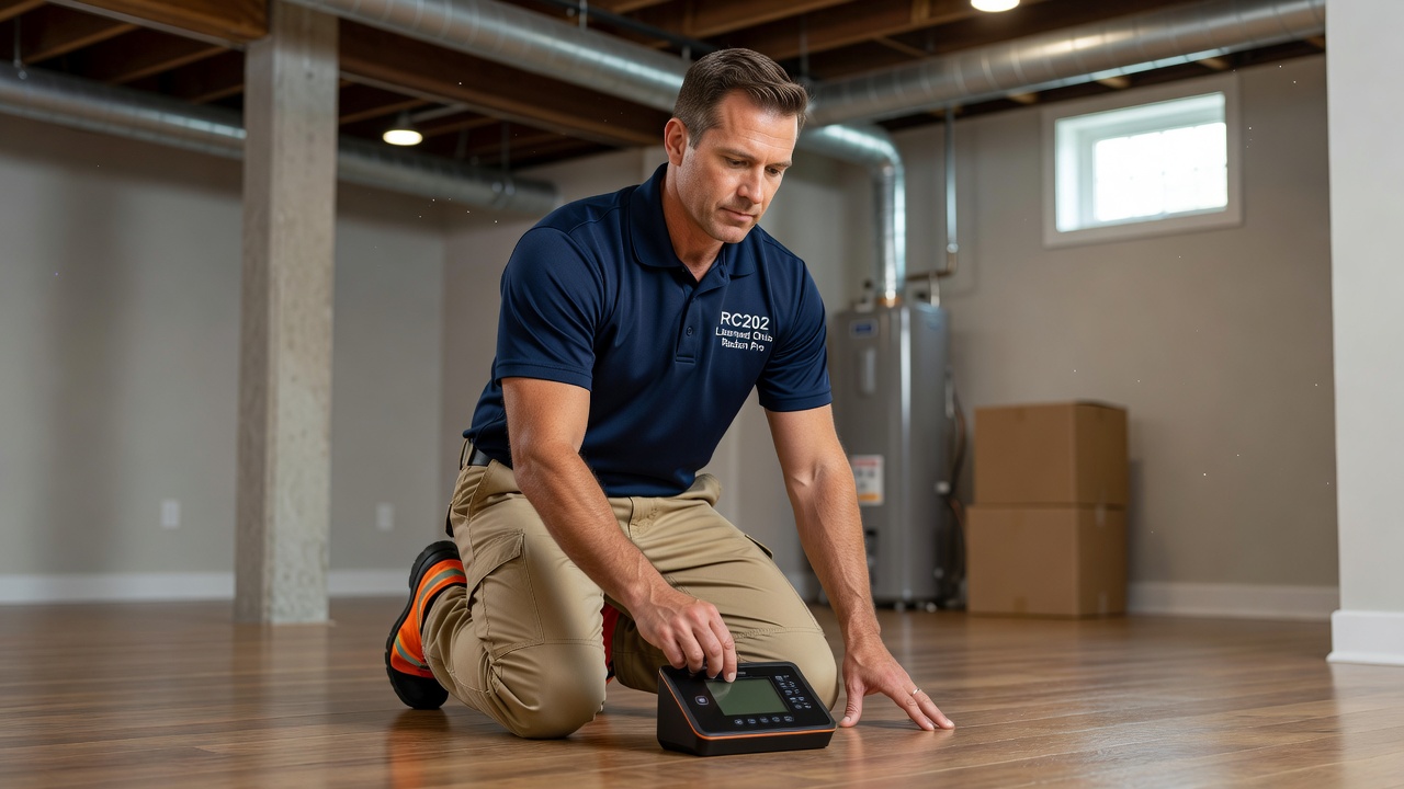 radon testing continuous monitor home inspector