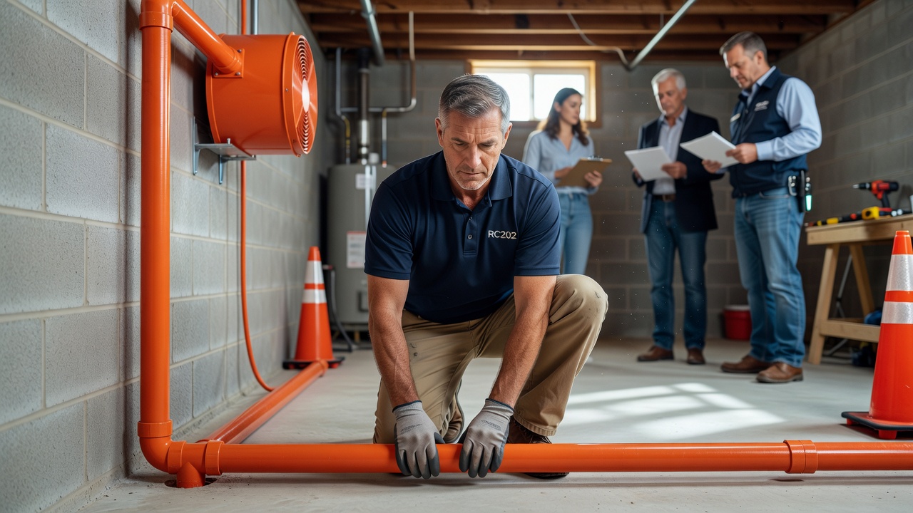 Radon Mitigation professional Bolindale