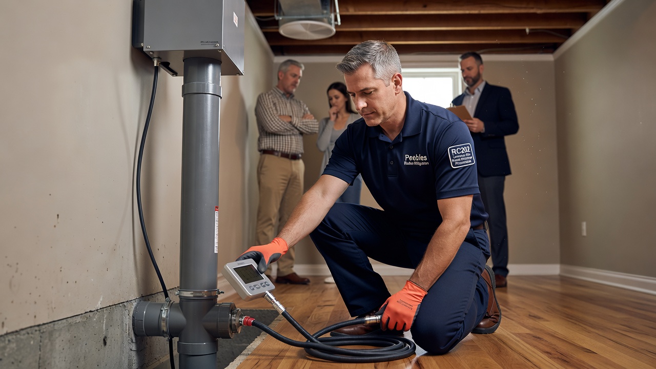 Radon Mitigation Peebles OH | Licensed RC202 Pros