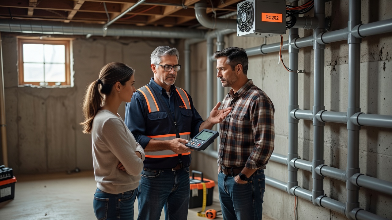 Radon Mitigation expert consultation