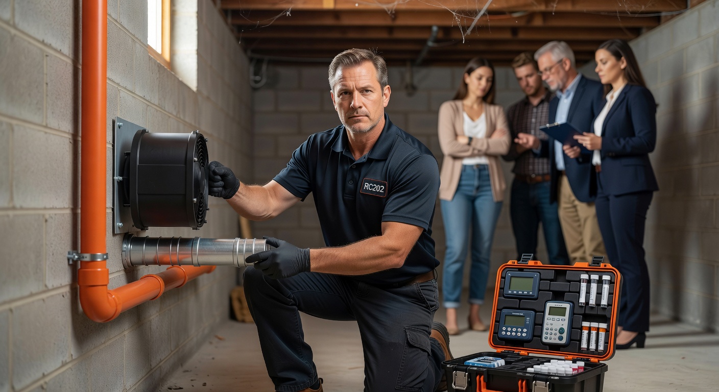 Radon Mitigation Peninsula OH | Licensed RC202 Pros