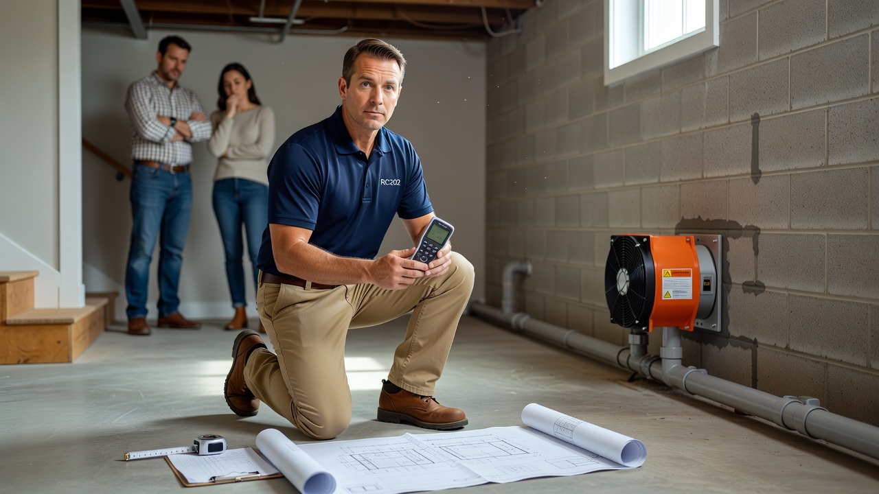 licensed radon mitigation professional Ohio home consultation