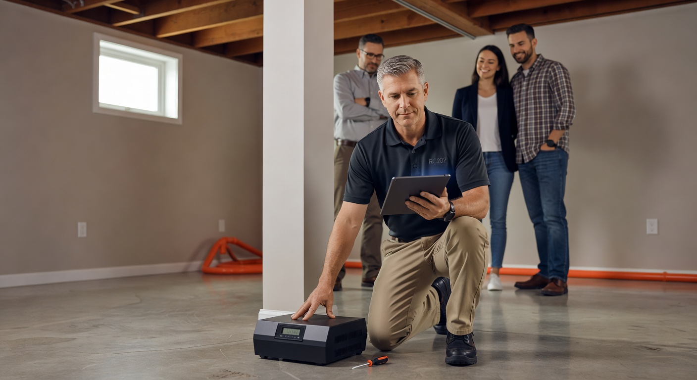 radon test continuous monitor professional Perry Ohio