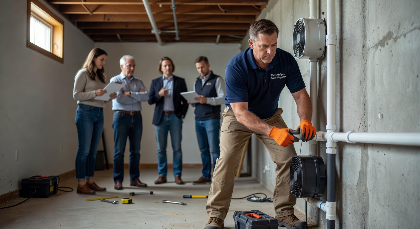 Radon Mitigation Perry Heights OH | Licensed RC202 Pros