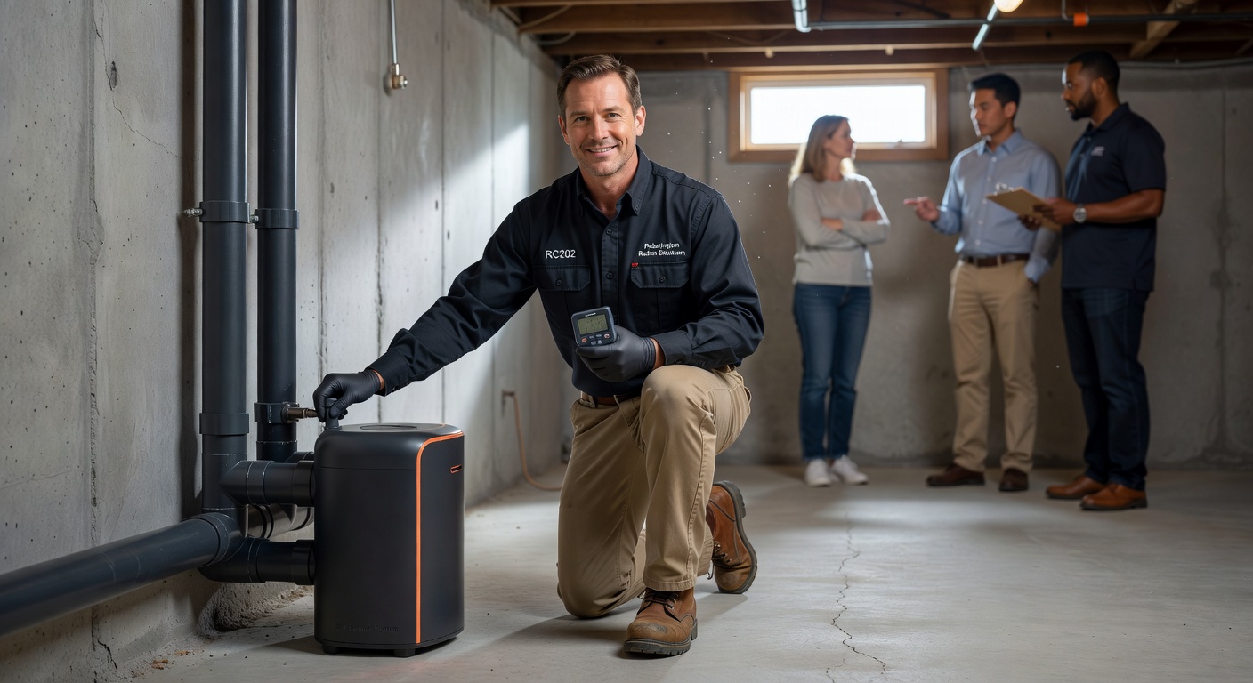 radon mitigation professional Pickerington Ohio home