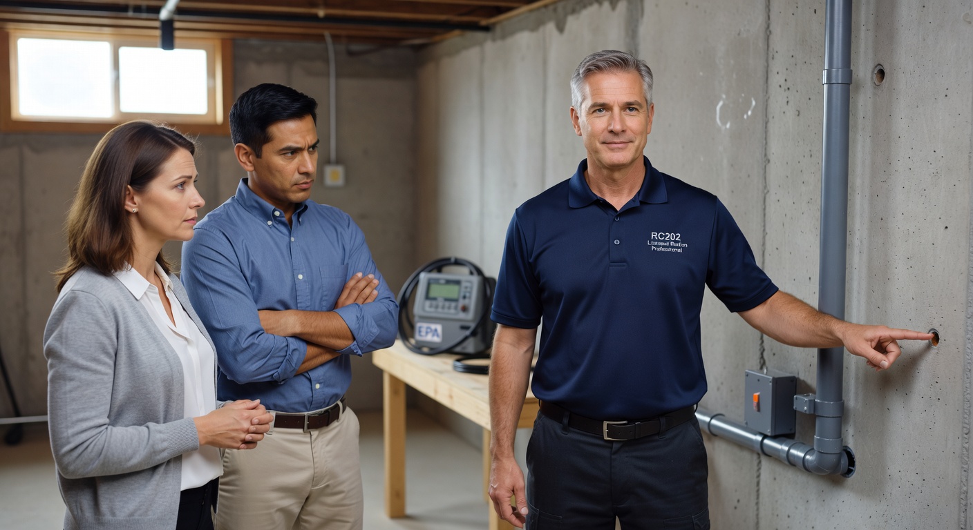 Radon Mitigation expert consultation