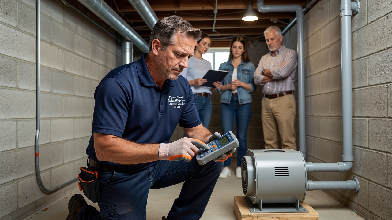 Radon Mitigation Pigeon Creek OH | Licensed RC202 Pros