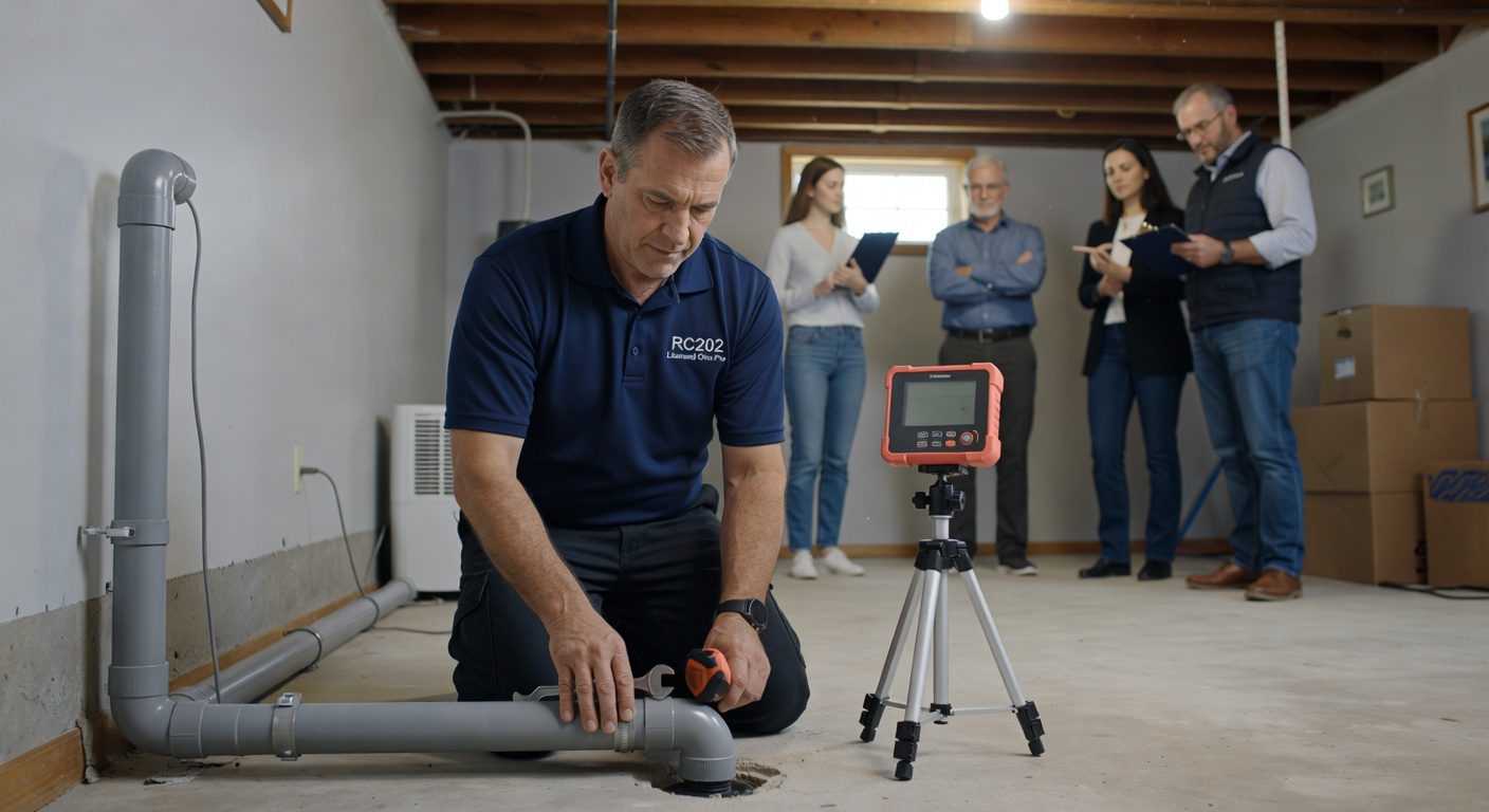 Radon Mitigation Bridgeport OH | Licensed RC202 Pros