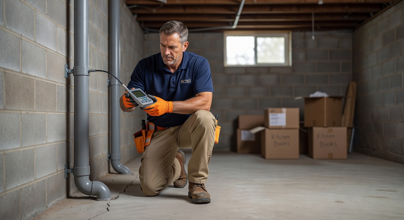 licensed radon mitigation technician Ohio home
