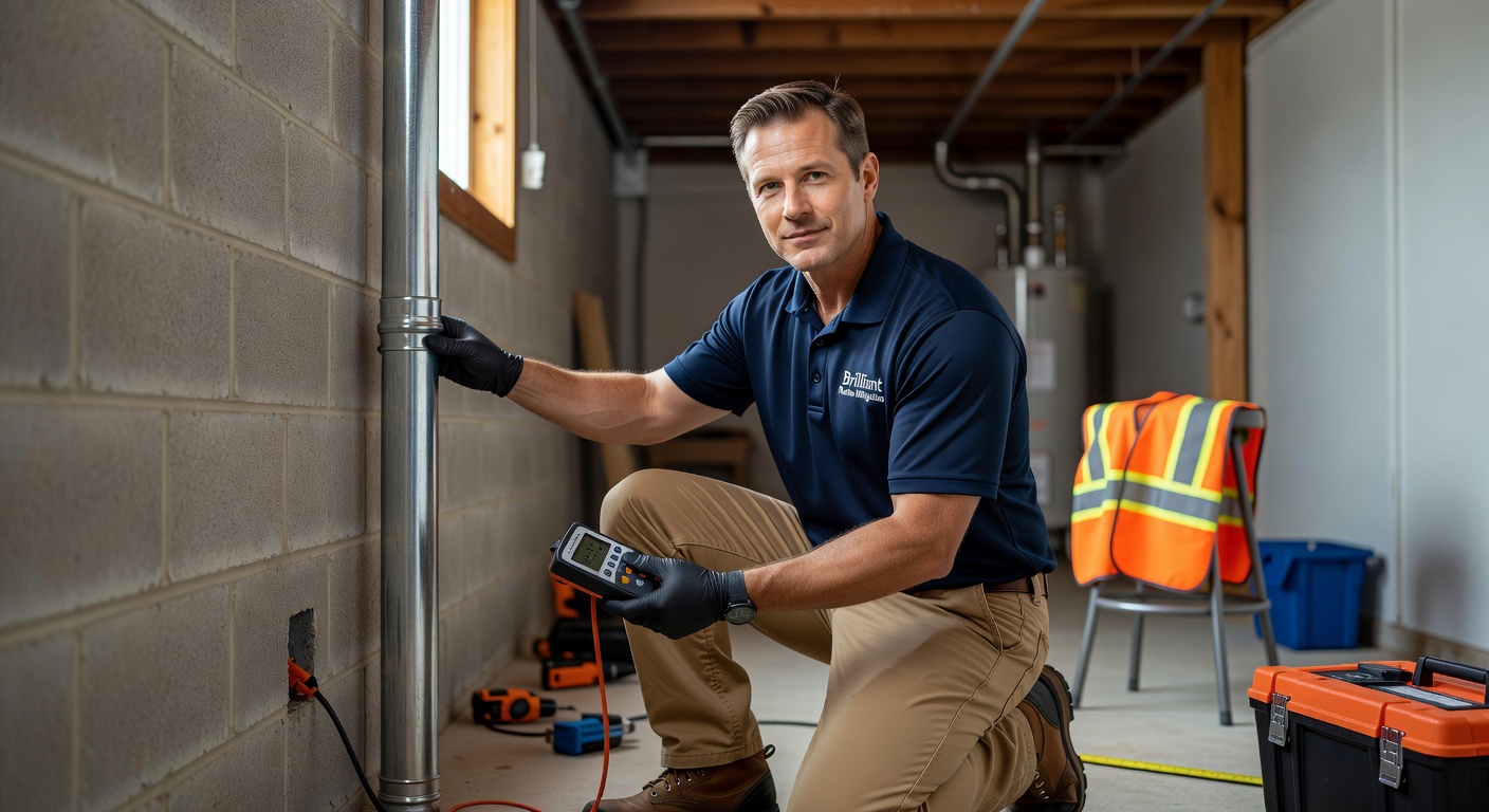 Radon Mitigation Brilliant OH | Licensed RC202 Pros