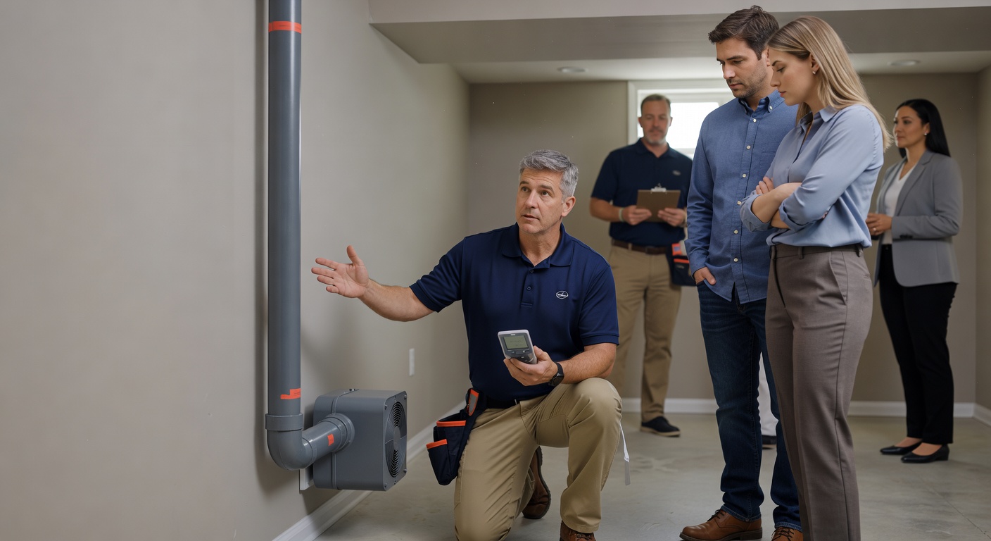 Radon Mitigation expert consultation