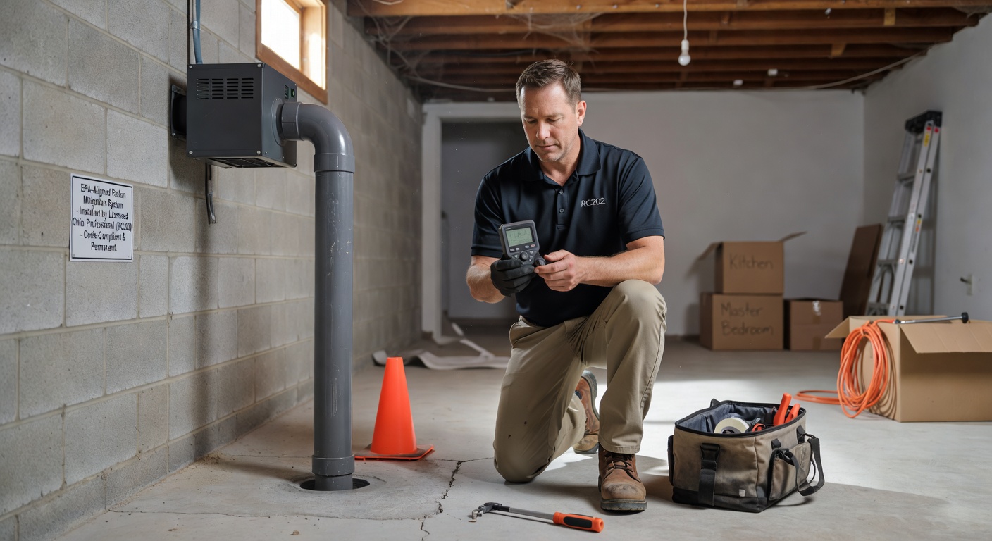 Radon Mitigation Brook Park OH | Licensed RC202 Pros