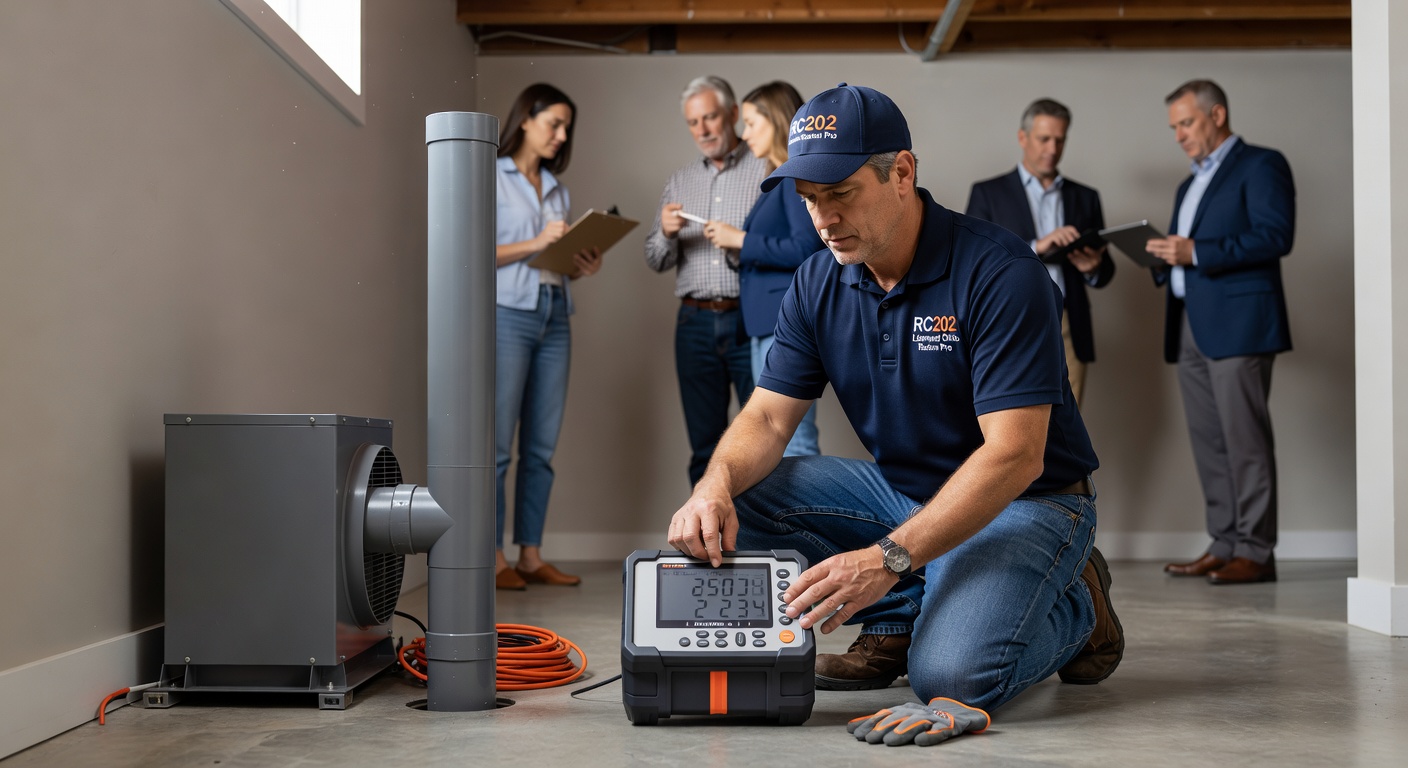 Radon Mitigation Brooklyn OH | Licensed RC202 Pros
