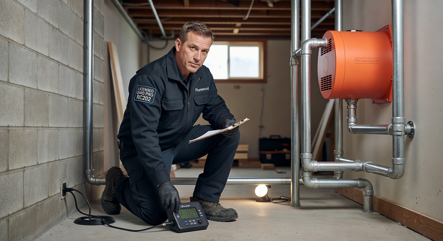 Radon Mitigation Plumwood OH | Licensed RC202 Pros