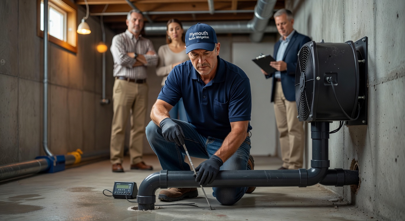 Radon Mitigation Plymouth OH | Licensed RC202 Pros