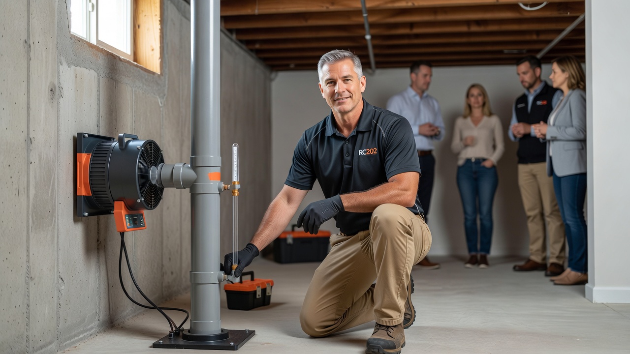 Radon Mitigation Kinsman OH | Licensed RC202 Pros